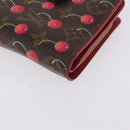 LOUIS VUITTON Monogram Cherry Compact Zip Bifold Wallet M95005 LV Auth 206975M-8