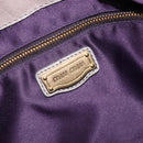 Miu Miu Matelasse Shoulder Bag Vitellolux 2way Gray Gold Auth 206977A-25