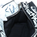 Balenciaga Neo Kago City XS Graffiti Bag Leather White 700940 Auth 206979SAM-31