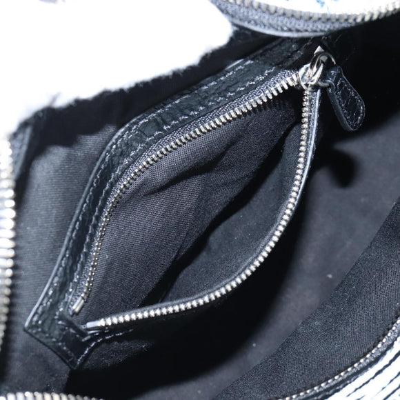 Balenciaga Neo Kago City XS Graffiti Bag Leather White 700940 Auth 206979SAM