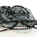 Balenciaga Neo Kago City XS Graffiti Bag Leather White 700940 Auth 206979SAM-6