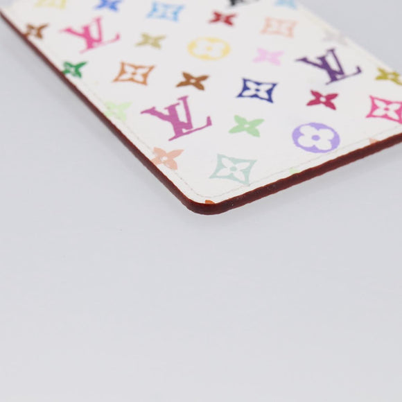LOUIS VUITTON Monogram Multicolor Etui Miroir Hand White M92651 LV Auth 206980M
