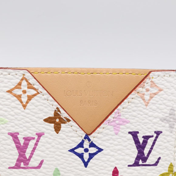 LOUIS VUITTON Monogram Multicolor Etui Miroir Hand White M92651 LV Auth 206980M