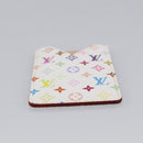 LOUIS VUITTON Monogram Multicolor Etui Miroir Hand White M92651 LV Auth 206980M-7