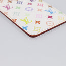 LOUIS VUITTON Monogram Multicolor Etui Miroir Hand White M92651 LV Auth 206980M-9