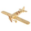 LOUIS VUITTON Airplane Paper Weight Gold GI1158 LV Auth 206982SM-1