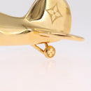 LOUIS VUITTON Airplane Paper Weight Gold GI1158 LV Auth 206982SM-20