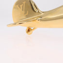 LOUIS VUITTON Airplane Paper Weight Gold GI1158 LV Auth 206982SM-21