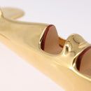 LOUIS VUITTON Airplane Paper Weight Gold GI1158 LV Auth 206982SM-25