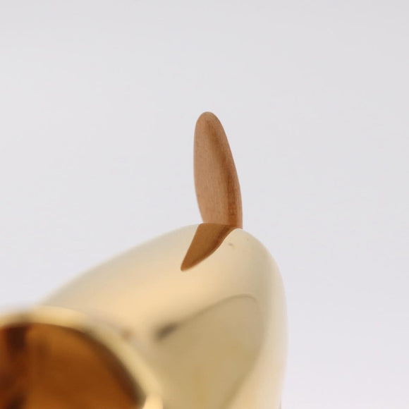 LOUIS VUITTON Airplane Paper Weight Gold GI1158 LV Auth 206982SM