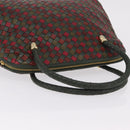 Bottega Veneta INTRECCIATO Hand Bag Leather Red Gold 113087 Auth 207000-6