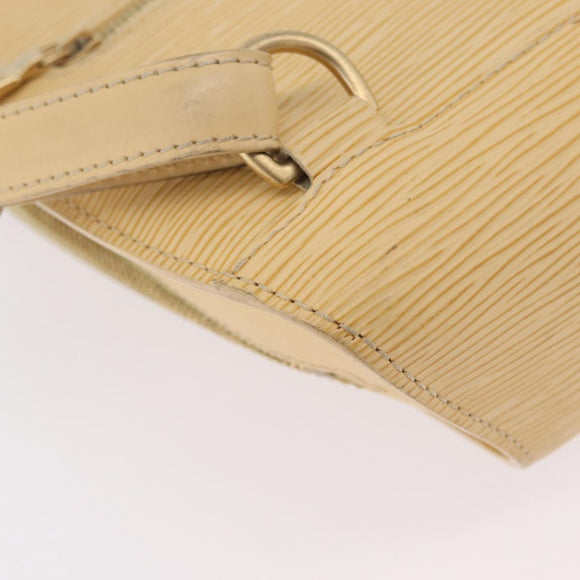 LOUIS VUITTON Epi Mabillon Backpack Vanilla M5223A LV Auth 207003