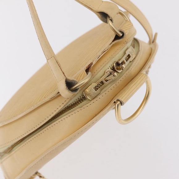 LOUIS VUITTON Epi Mabillon Backpack Vanilla M5223A LV Auth 207003