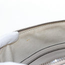 GUCCI Ophdia GG Sherry Line Hand Bag Leather 2way White Gold 715666 Auth 207006V-33