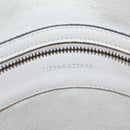 GUCCI Ophdia GG Sherry Line Hand Bag Leather 2way White Gold 715666 Auth 207006V-34