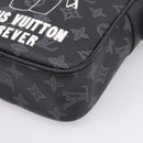 LOUIS VUITTON Monogram Eclipse Danube PM Shoulder Bag M43677 LV Auth 207007M-14