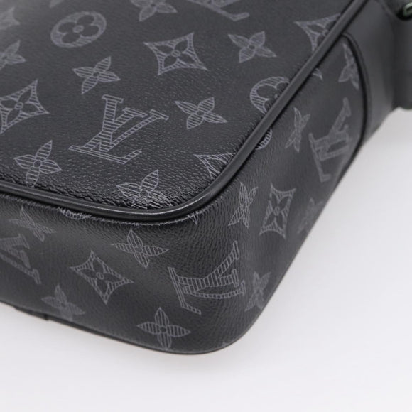 LOUIS VUITTON Monogram Eclipse Danube PM Shoulder Bag M43677 LV Auth 207007M