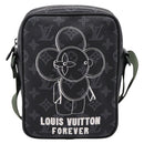 LOUIS VUITTON Monogram Eclipse Danube PM Shoulder Bag M43677 LV Auth 207007M-13