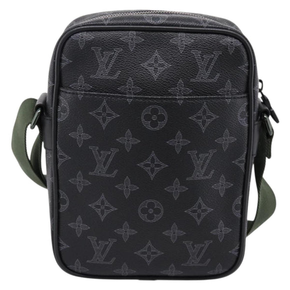 LOUIS VUITTON Monogram Eclipse Danube PM Shoulder Bag M43677 LV Auth 207007M