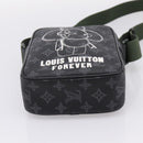 LOUIS VUITTON Monogram Eclipse Danube PM Shoulder Bag M43677 LV Auth 207007M-5