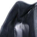 Bally Chain Shoulder Bag Leather Black Gold Auth 207009A-20