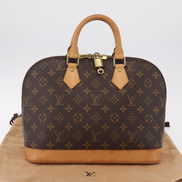 LOUIS VUITTON Monogram Alma Hand Bag M51130 LV Auth 207011V