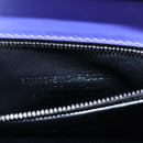 Balenciaga Hand Bag Leather 2way Purple Gold Silver Auth 207015V-31