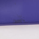 Balenciaga Hand Bag Leather 2way Purple Gold Silver Auth 207015V-5