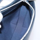 LOUIS VUITTON Monogram Mat Fowler Hand Bag Navy M55145 LV Auth 207018V-20