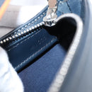 LOUIS VUITTON Monogram Mat Fowler Hand Bag Navy M55145 LV Auth 207018V-11