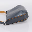 LOUIS VUITTON Monogram Mat Fowler Hand Bag Navy M55145 LV Auth 207018V-3