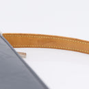 LOUIS VUITTON Monogram Mat Fowler Hand Bag Navy M55145 LV Auth 207018V-9