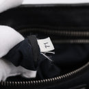 Miu Miu Shoulder Bag Leather Black Silver Auth 207021-26
