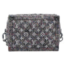 LOUIS VUITTON Monogram Felt Soft Trunk Bag Gray M58741 LV Auth 207022SAM-2