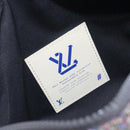 LOUIS VUITTON Monogram Felt Soft Trunk Bag Gray M58741 LV Auth 207022SAM-27