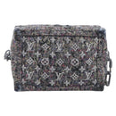 LOUIS VUITTON Monogram Felt Soft Trunk Bag Gray M58741 LV Auth 207022SAM-3