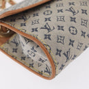 LOUIS VUITTON Monogram Mini Camille Chain Bag Blue M92002 LV Auth 207024-12