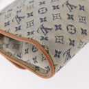 LOUIS VUITTON Monogram Mini Camille Chain Bag Blue M92002 LV Auth 207024-14