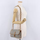 LOUIS VUITTON Monogram Mini Camille Chain Bag Blue M92002 LV Auth 207024-26