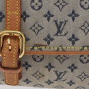 LOUIS VUITTON Monogram Mini Camille Chain Bag Blue M92002 LV Auth 207024-3