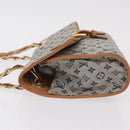 LOUIS VUITTON Monogram Mini Camille Chain Bag Blue M92002 LV Auth 207024-6