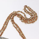 LOUIS VUITTON Monogram Mini Camille Chain Bag Blue M92002 LV Auth 207024-9