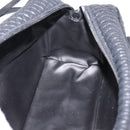 Bally Hand Bag Leather 2way Black Gold Auth 207025-20