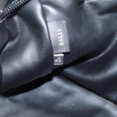 Bally Hand Bag Leather 2way Black Gold Auth 207025-24