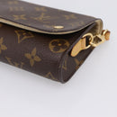 LOUIS VUITTON Monogram Etui PSP Pouch M58080 LV Auth 207027V-7
