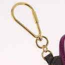 LOUIS VUITTON Monogram Porte Cles BB Key Holder Light Blue M66183 LV Auth 207029-5
