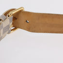 LOUIS VUITTON Damier Azur Ceinture Pochette Solo Bag M9835T LV Auth 207030A-10