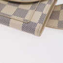 LOUIS VUITTON Damier Azur Ceinture Pochette Solo Bag M9835T LV Auth 207030A-14