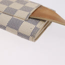 LOUIS VUITTON Damier Azur Ceinture Pochette Solo Bag M9835T LV Auth 207030A-16
