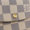 LOUIS VUITTON Damier Azur Ceinture Pochette Solo Bag M9835T LV Auth 207030A-18